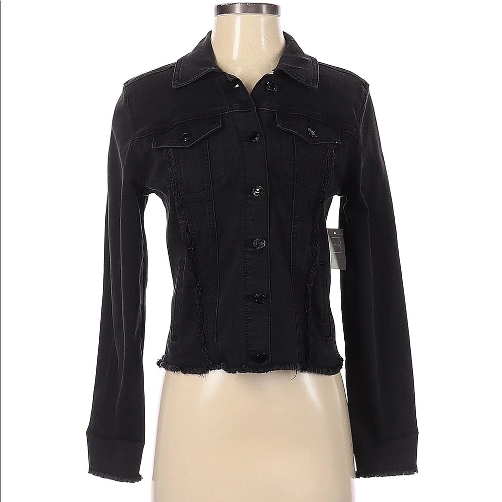 Maurices Black Denim Jacket